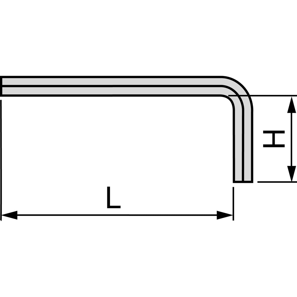 TONE Hex Key Wrench L-Type AS Series