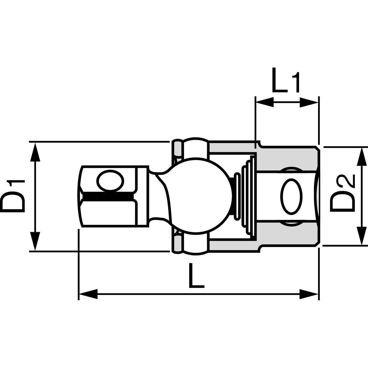 TONE 3/8" Drive Ball Joint BJ30