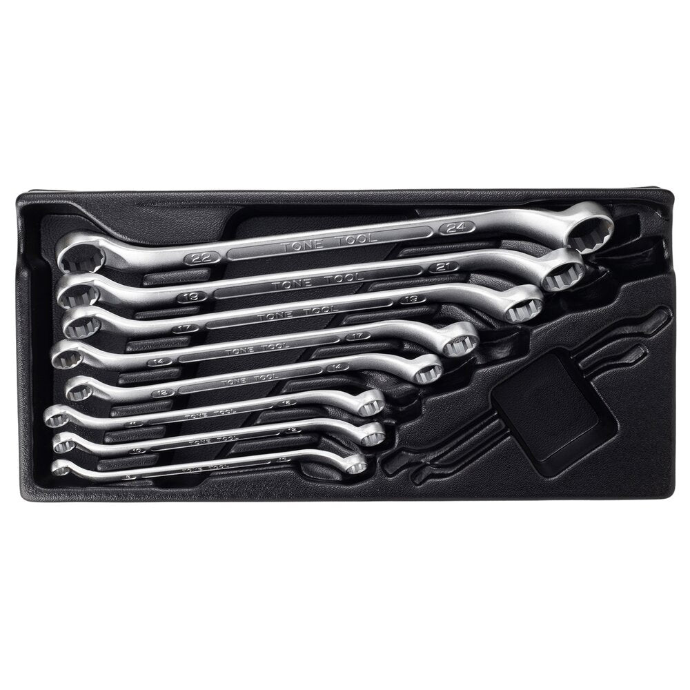 TONE Mechanic Offset Wrench Set M4480C