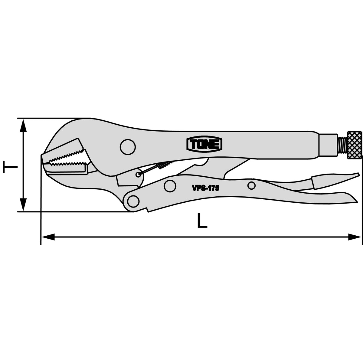 TONE Grip Pliers VPS Series