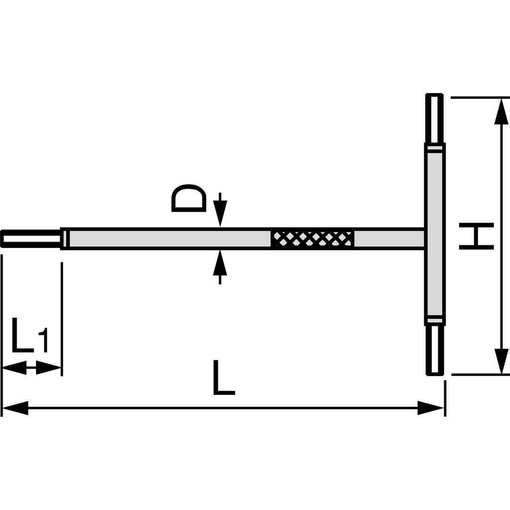 TONE T-Type Hexagon Wrench THT Series