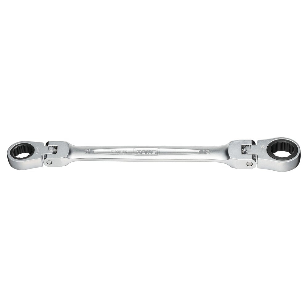 TONE Ratchet Ring Wrench, Flex Head RMFW Series