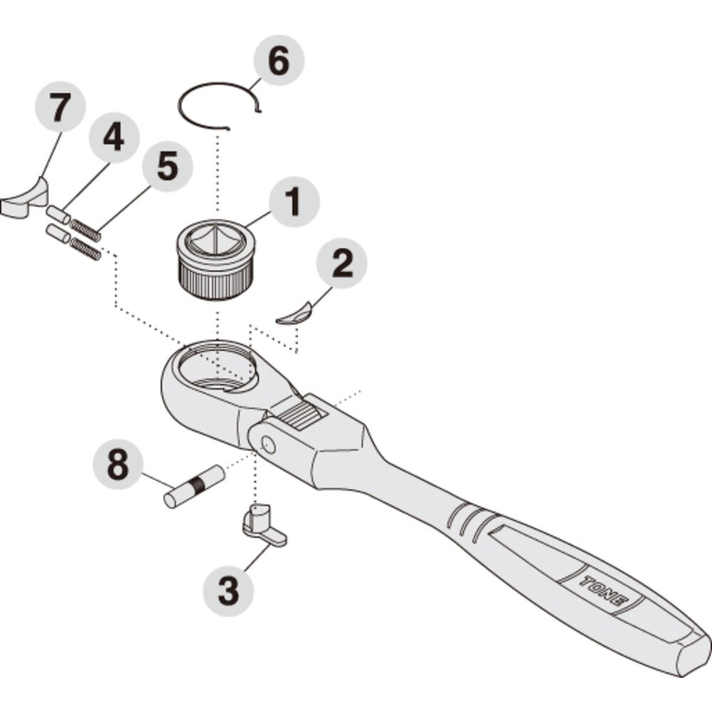 TONE Repair Kit RK-RH4FB