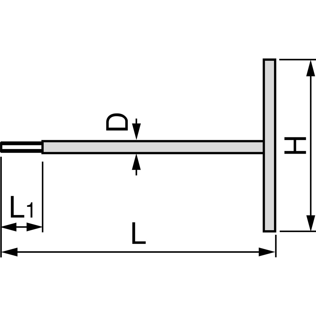 TONE T-Type Hexagon Wrench THW Series