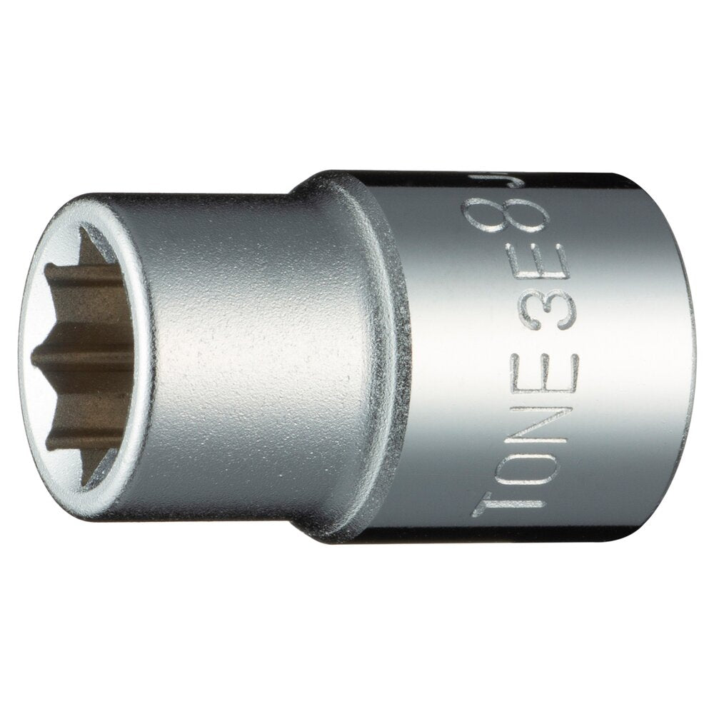 TONE Dual Square Socket (8-Point, 3/8" Drive) 3E Series