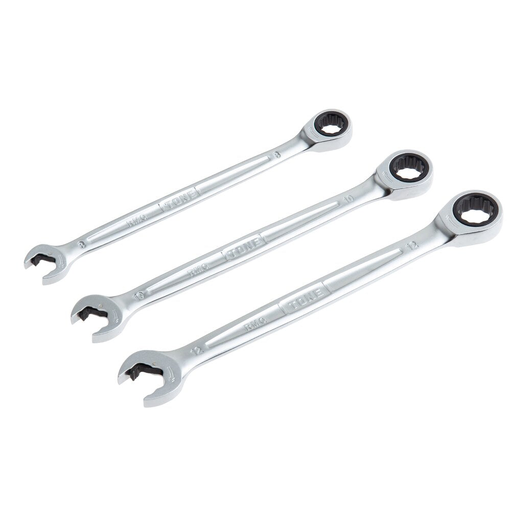TONE Ratchet Ring Wrench Set RMQ300