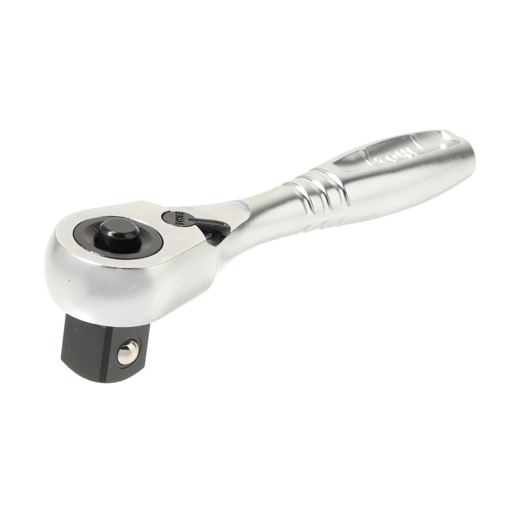 TONE 1/2" Drive Short Ratchet Handle, Compact Head (Socket Hold Type) RH4CHS