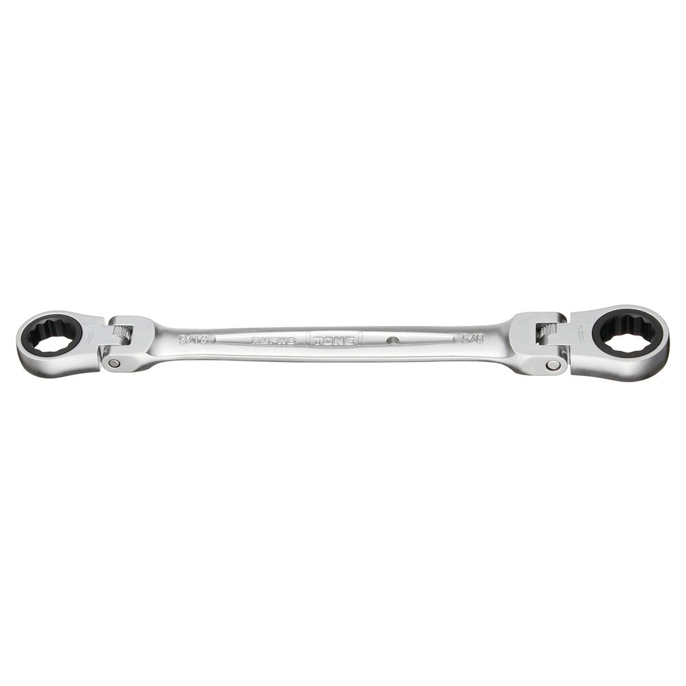 TONE Ratchet Ring Wrench, Flex Head (Inch Sizes) RMFWB Series