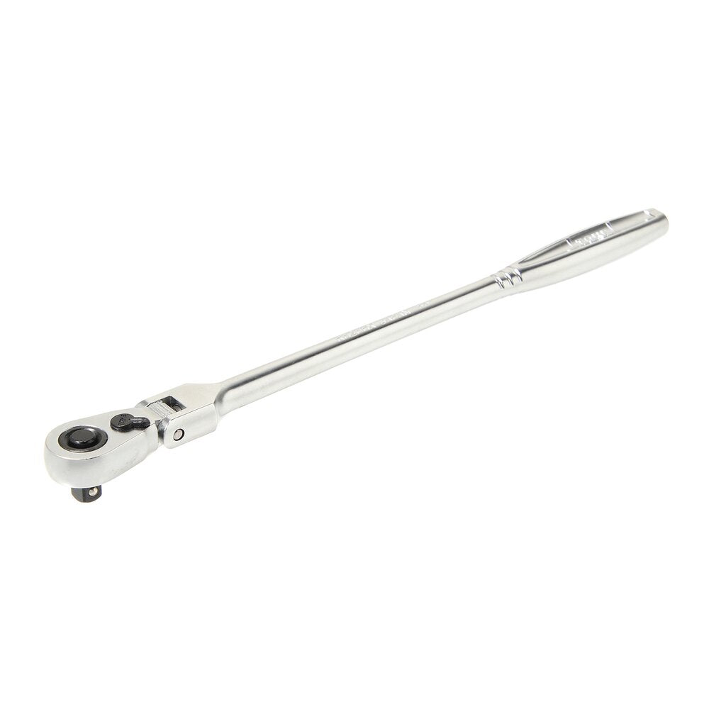 TONE 1/4" Drive Extra-Long Ratchet Handle, Flex Head (Socket Hold Type) RH2FHX