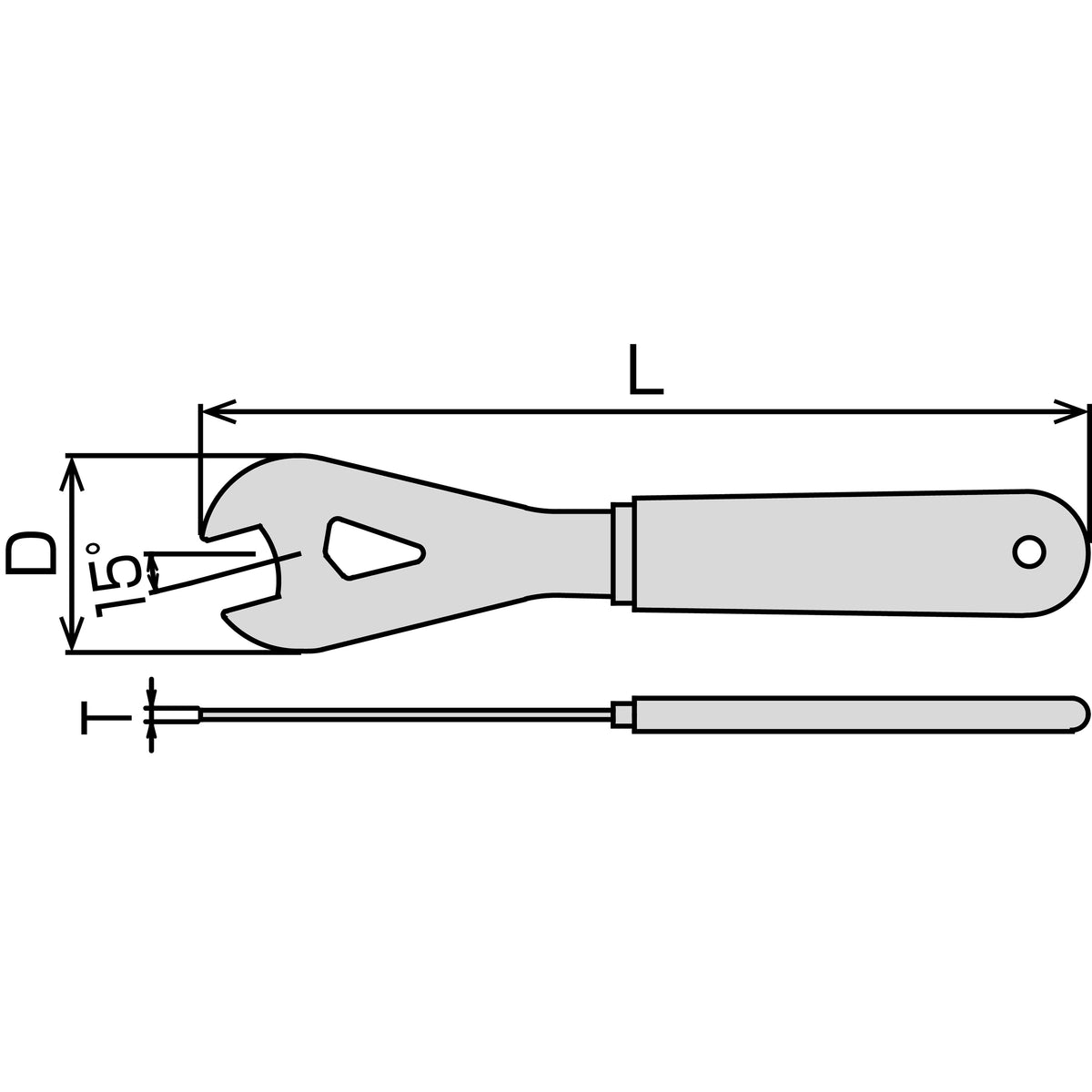 TONE Hub Cone Wrench CHCW Series