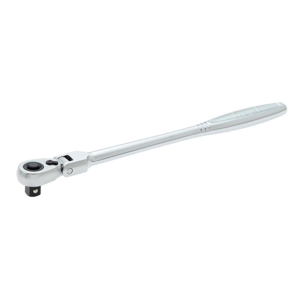 TONE 1/2" Drive Ratchet Handle, Flex Head (Socket Hold Type) RH4FH