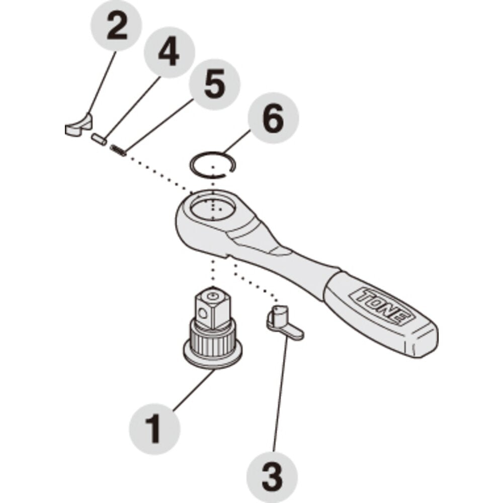 TONE Repair Kit RK-RH2CHS