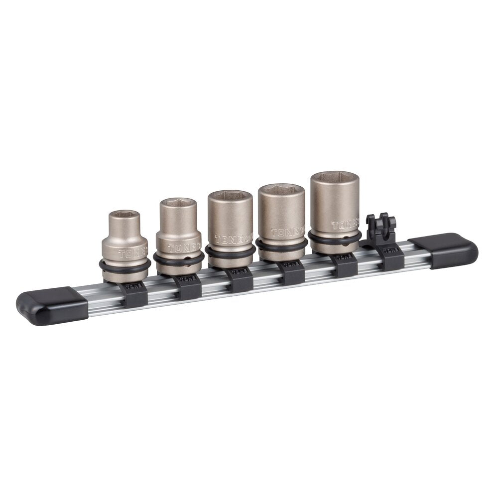 TONE 3/8" Drive Impact Socket Set (6-Point), with Socket Holder HNV305S