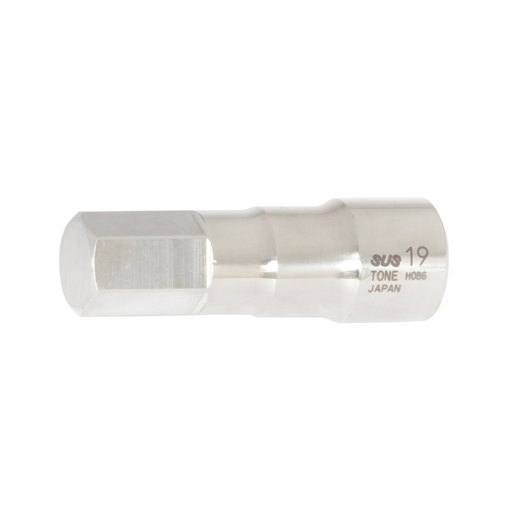 TONE 1/2" Drive Stainless Steel Hexagon Socket S4H Series