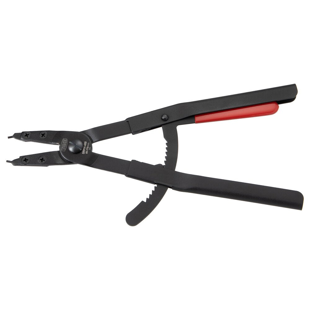 TONE Snap Ring Pliers, Internal, Straight Tip SRPH-400