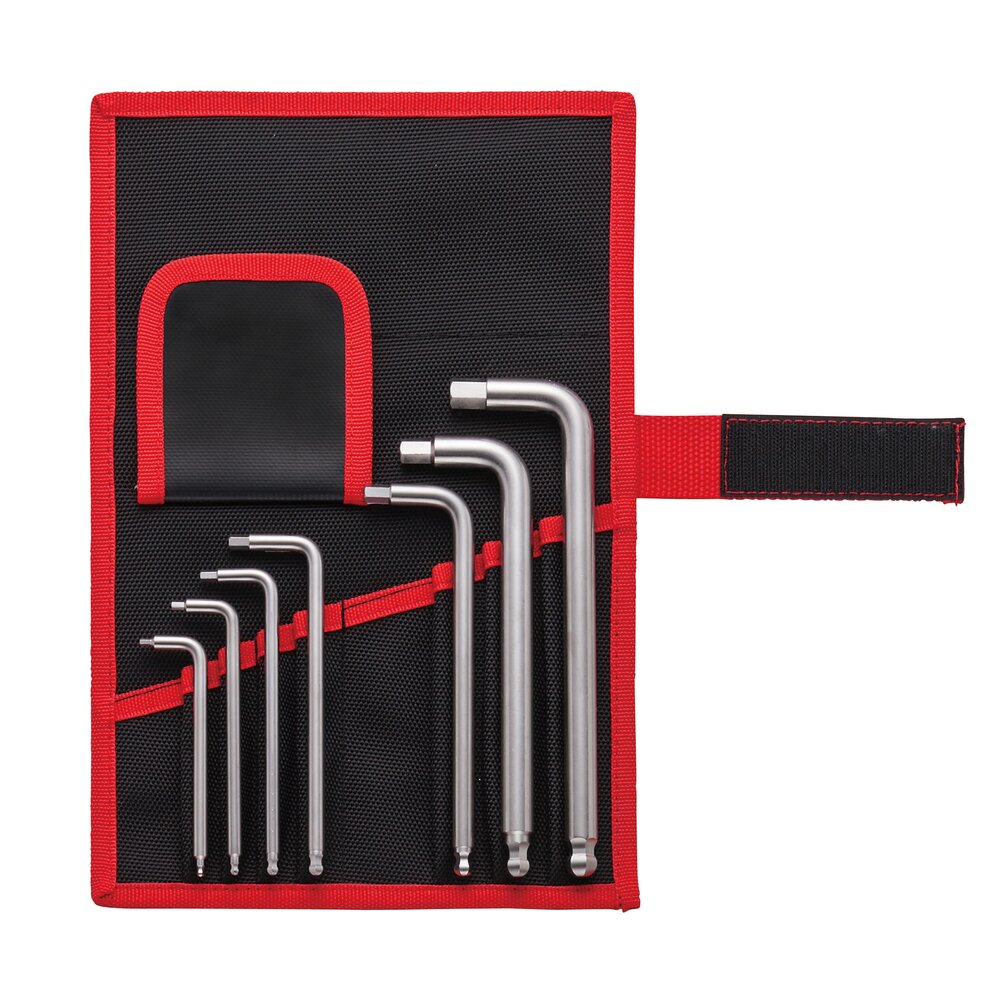 TONE Stainless Steel Long Ball Point Hex Key Wrench Set SBL701
