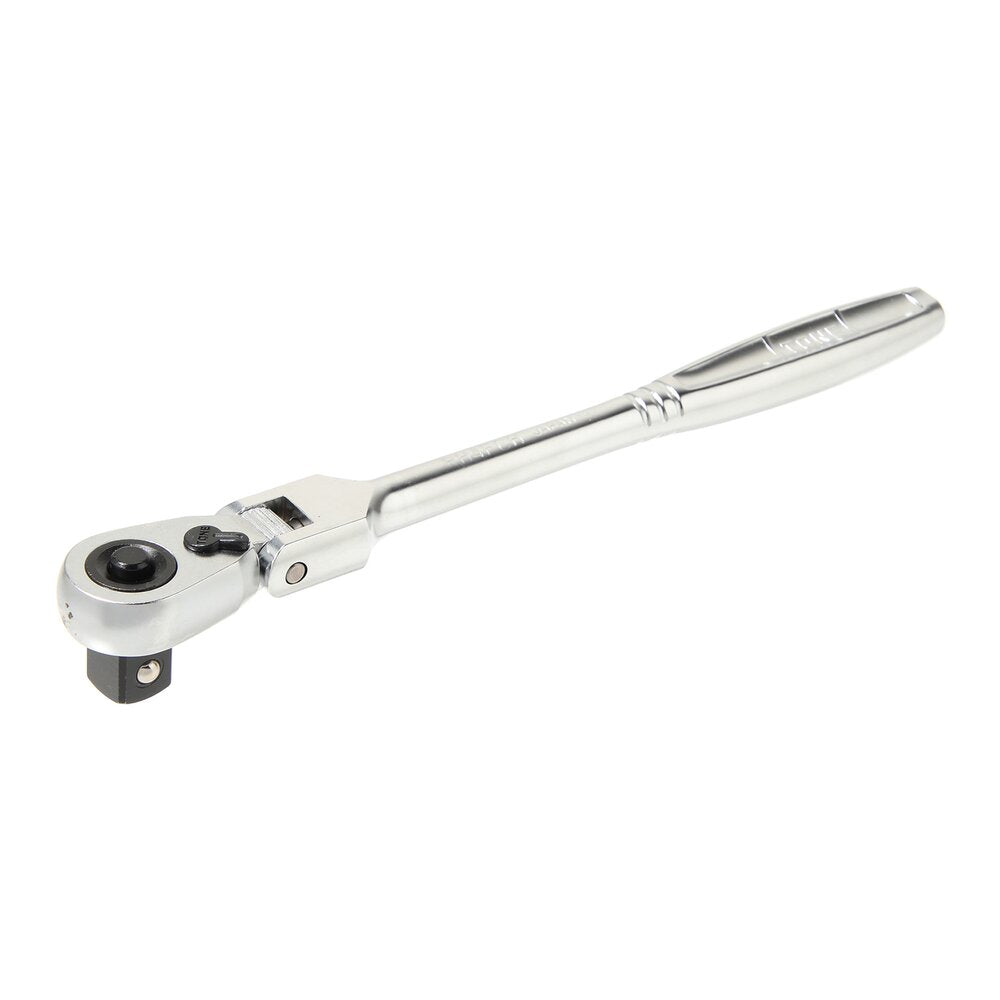 TONE 1/2" Drive Ratchet Handle, Compact Flex Head (Socket Hold Type) RH4FCH