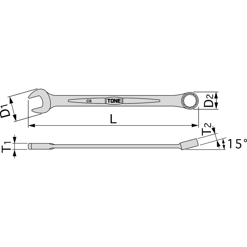 TONE Combination Wrench CS Series