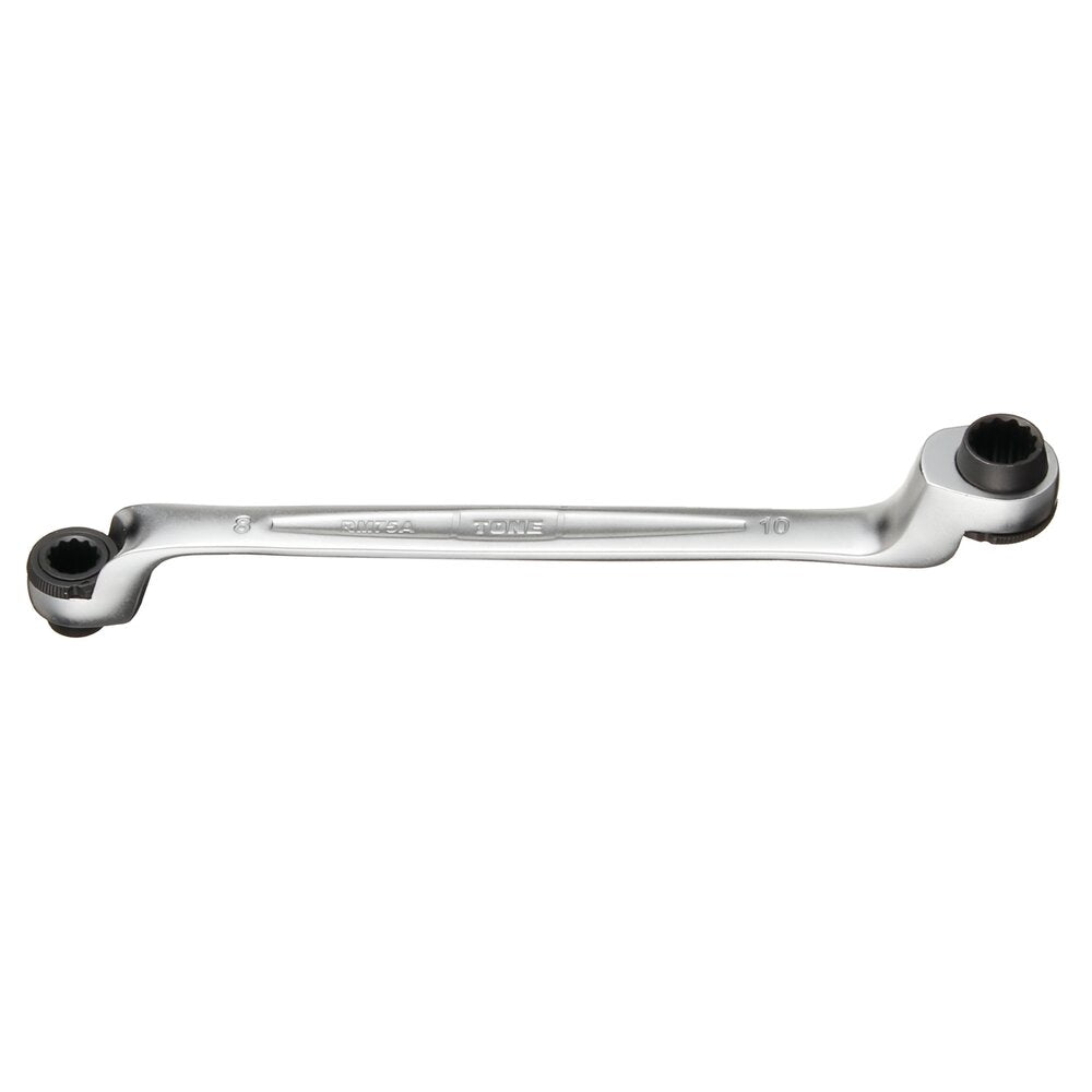 TONE 75° Offset Ratchet Ring Wrench, Deep Head RM75A Series
