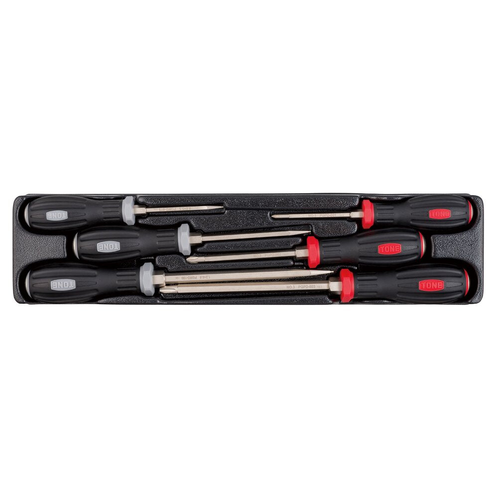 TONE Power Grip Screwdriver Set PLPGD6