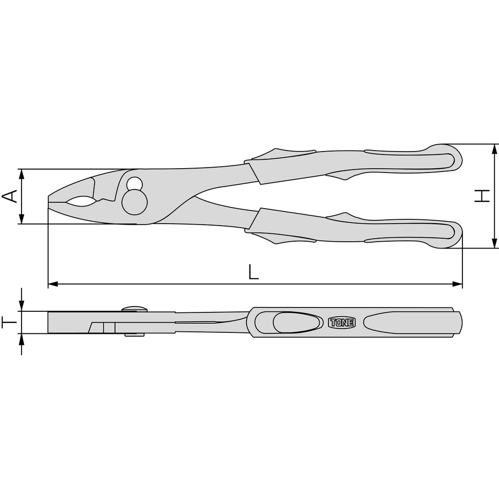 TONE Combination Pliers CPS-200G