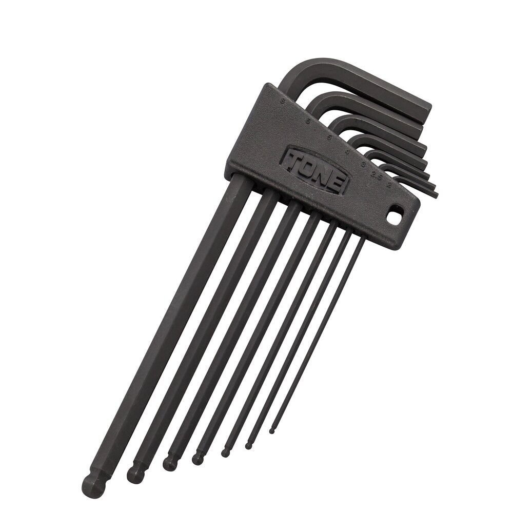 TONE Long Ball Point Hex Key Wrench Set BPL700