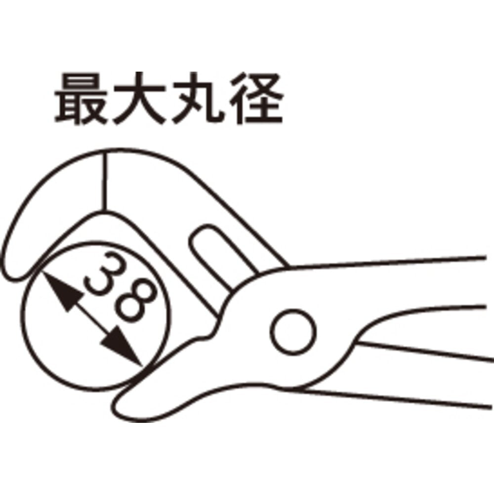 TONE Water Pump Pliers KWP-250