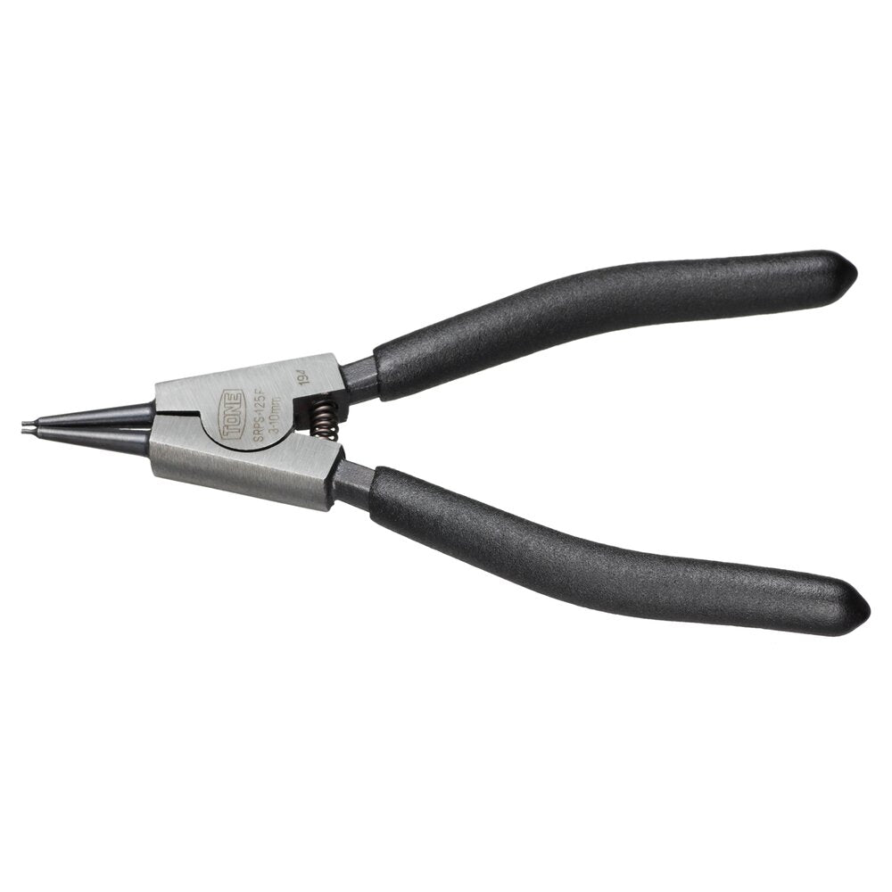 TONE Snap Ring Pliers, External, Straight Tip SRPS Series