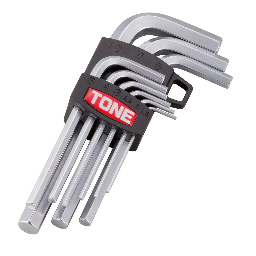 TONE Long Hex Key Wrench Set AS900