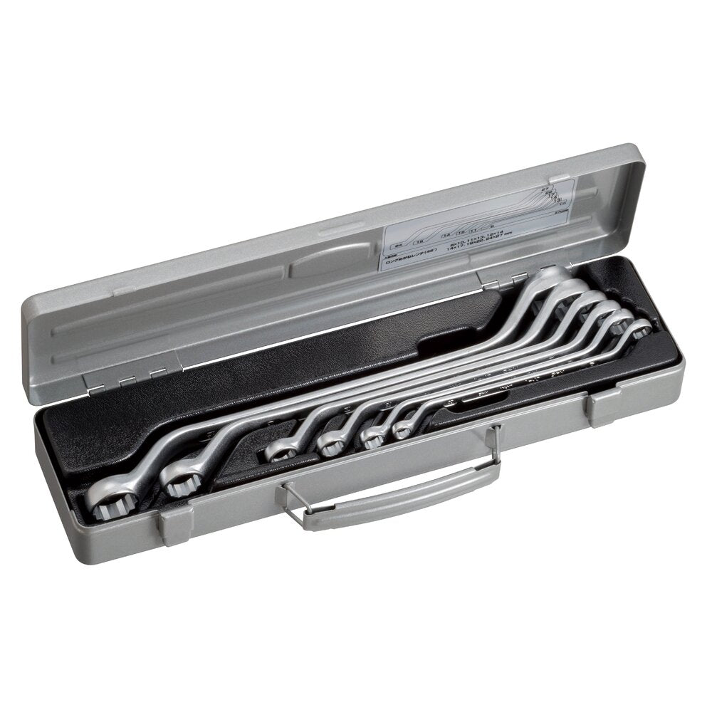 TONE Offset Wrench Set, Long Type (45°) 2700M