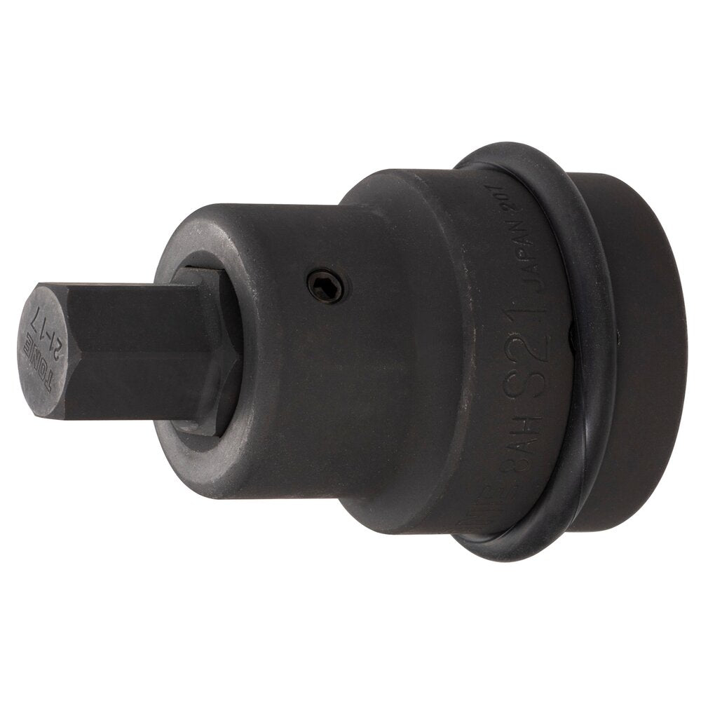 TONE 1" Drive Impact Hexagon Socket (Interchangeable Type) 8AH-H Series
