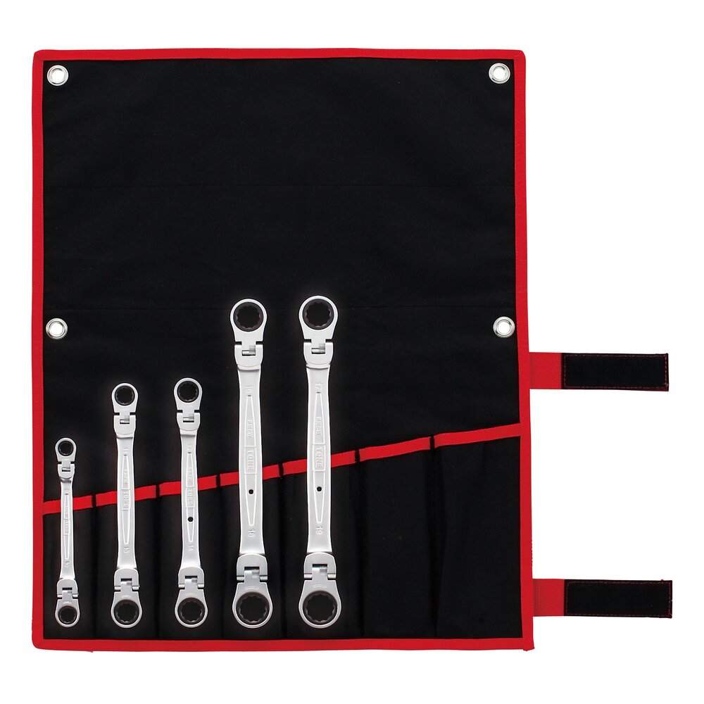 TONE Ratchet Ring Wrench Flex Head Set RMFW500