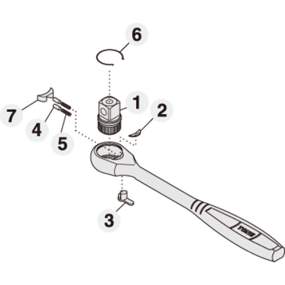 TONE Repair Kit RK-RH4CH