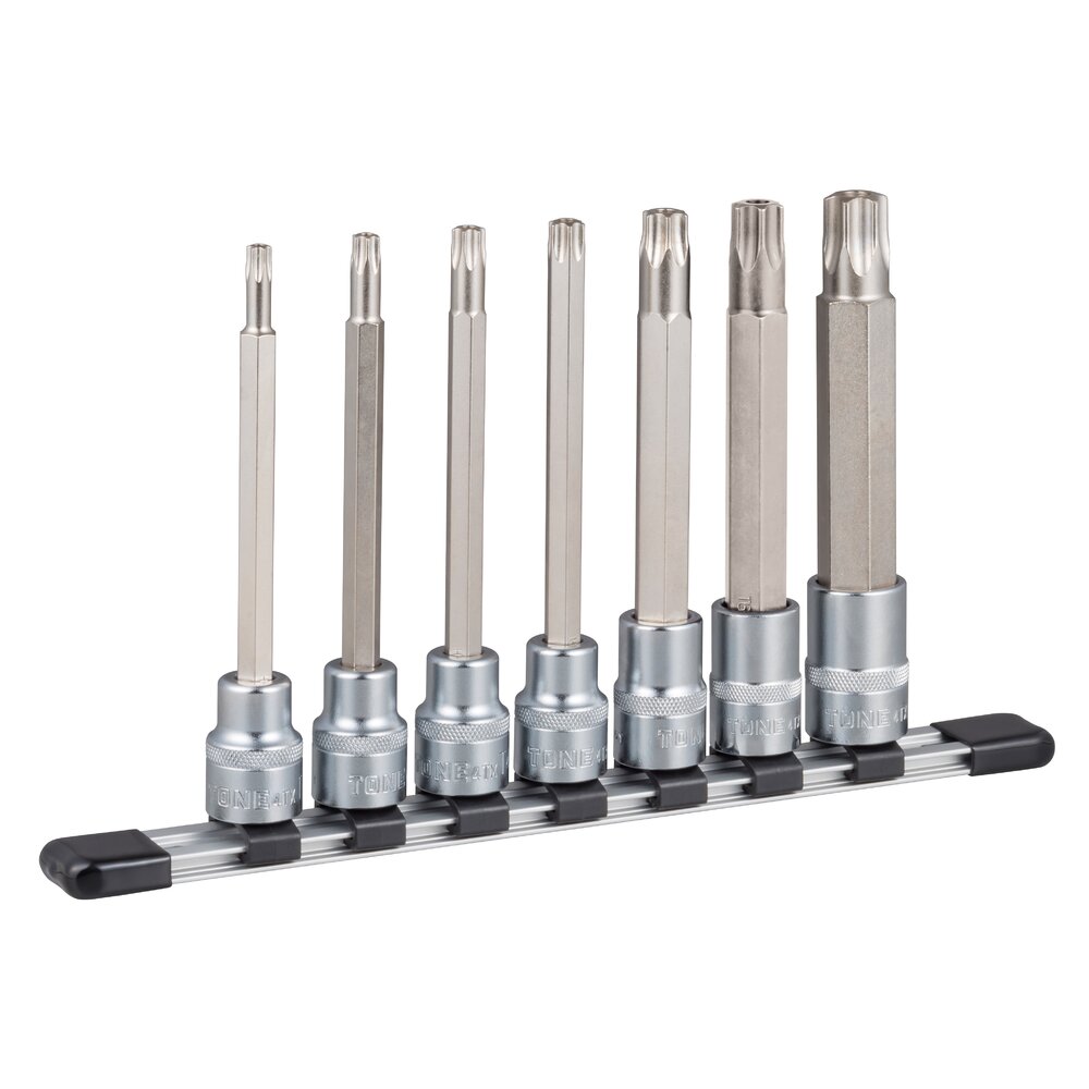TONE Long Torx Socket Set HTX407HL