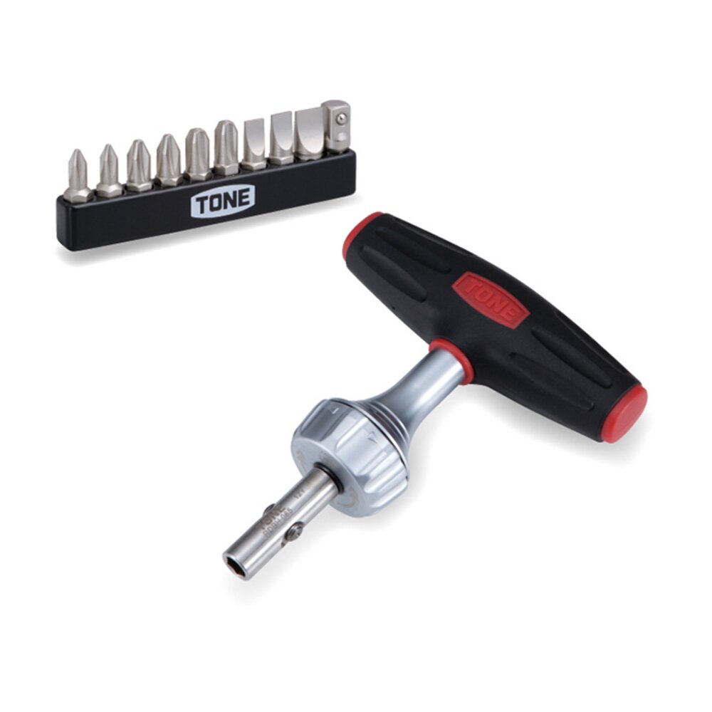 TONE T-type Ratchet Screwdriver Set RDT10S
