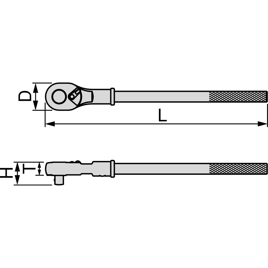 TONE 3/4" Drive Ratchet Handle 471