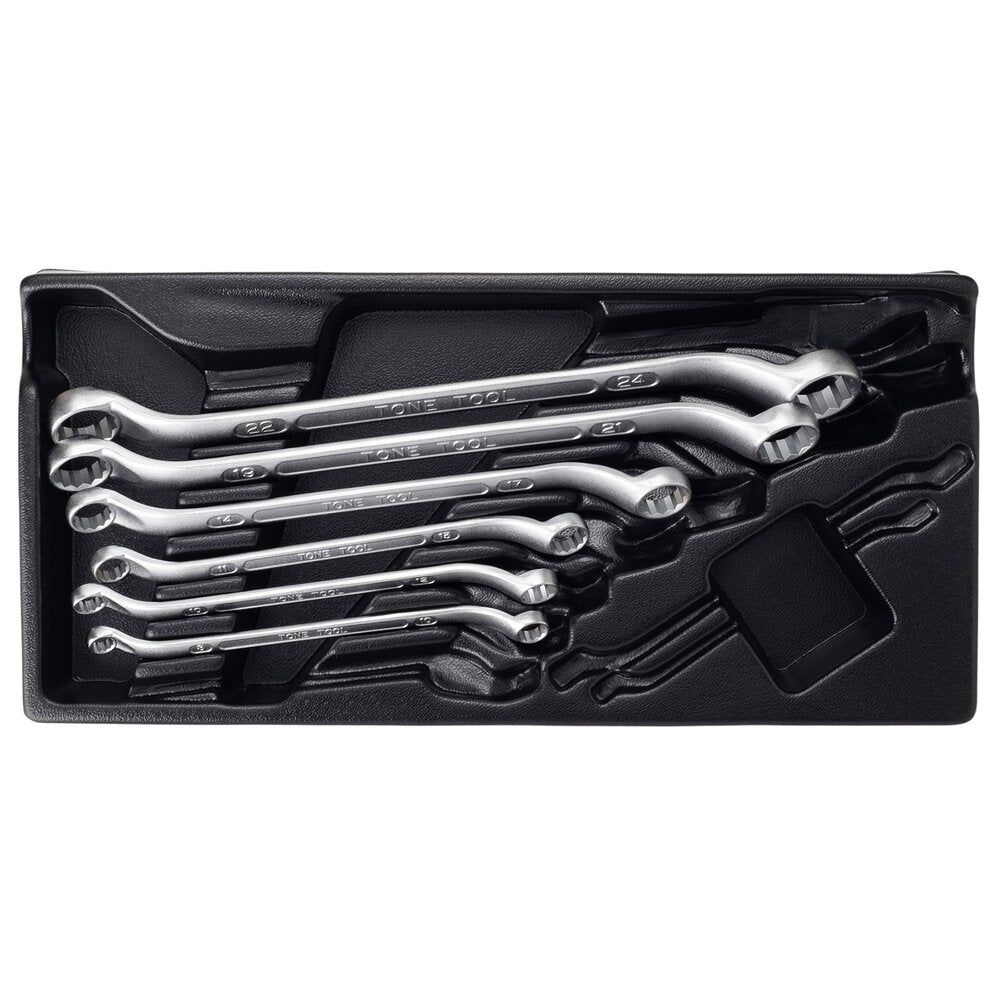 TONE Mechanic Offset Wrench Set M4460C