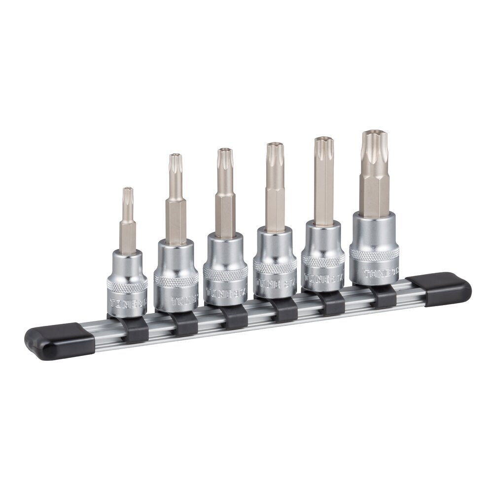 TONE 3/8" Drive Torx Socket Set (with Socket Holder) HTX306H