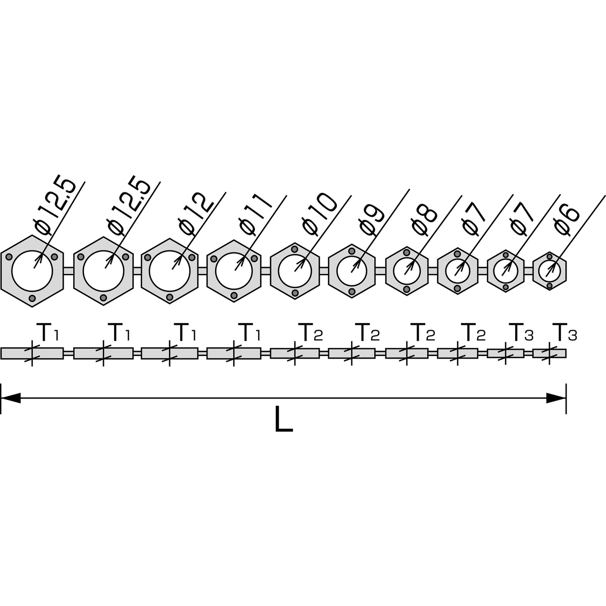 TONE Nut Catch Magnet NCMG100