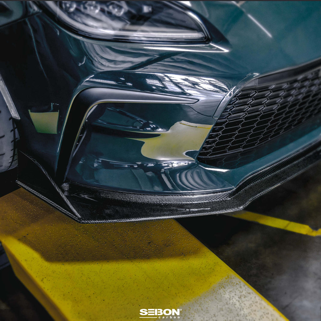 Seibon 2022-2025 Toyota GR86 MB-Style Carbon Fiber Front Lip - photo 8