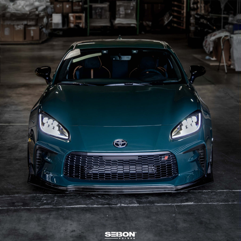Seibon 2022-2025 Toyota GR86 MB-Style Carbon Fiber Front Lip - photo 9