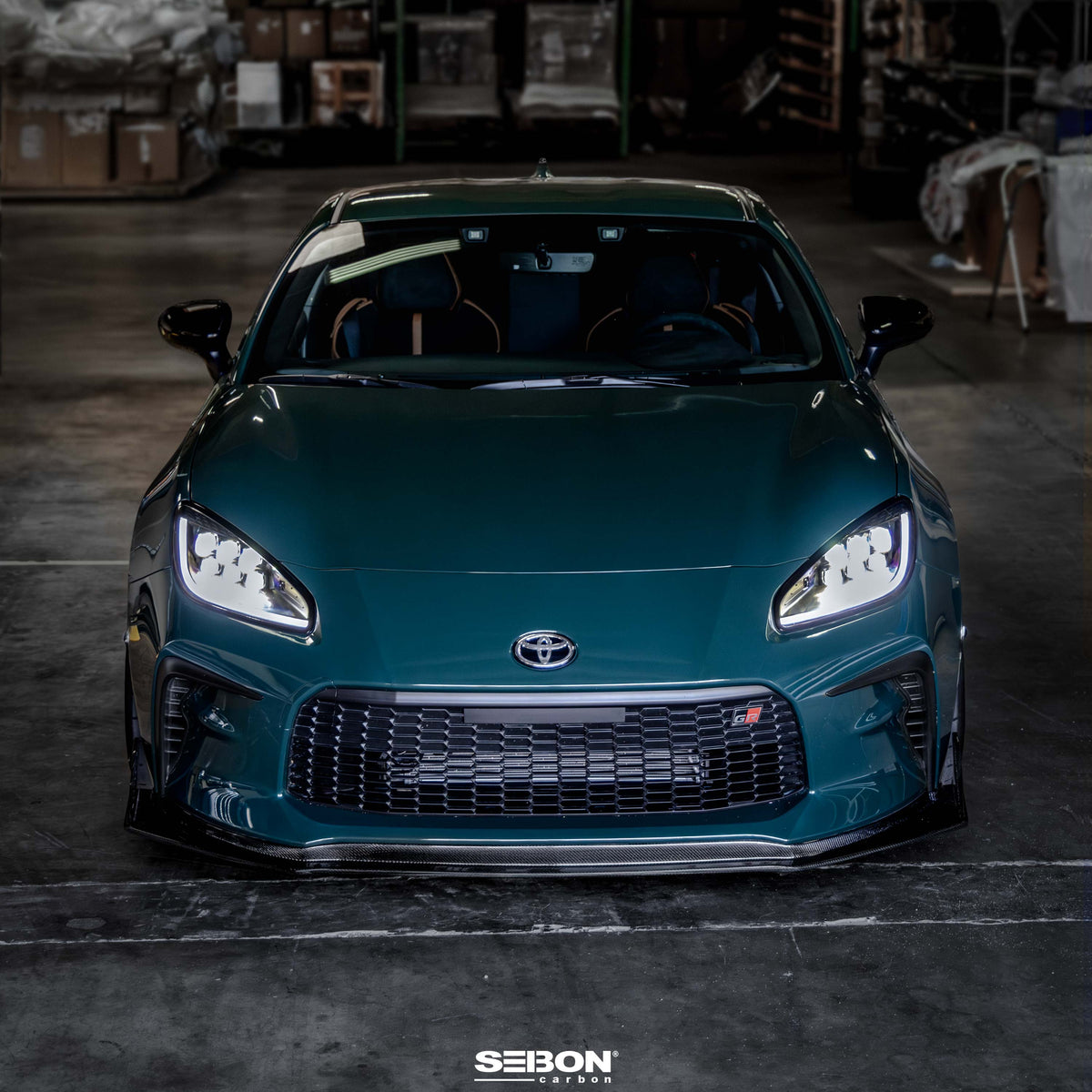 Seibon 2022-2025 Toyota GR86 MB-Style Carbon Fiber Front Lip - photo 9