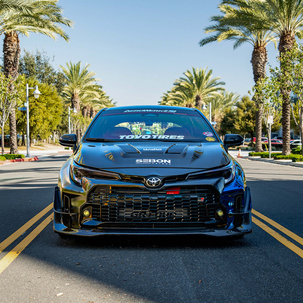 Seibon 2023-2024 Toyota GR Corolla MBII-Style Carbon Fiber Front Lip - photo 7