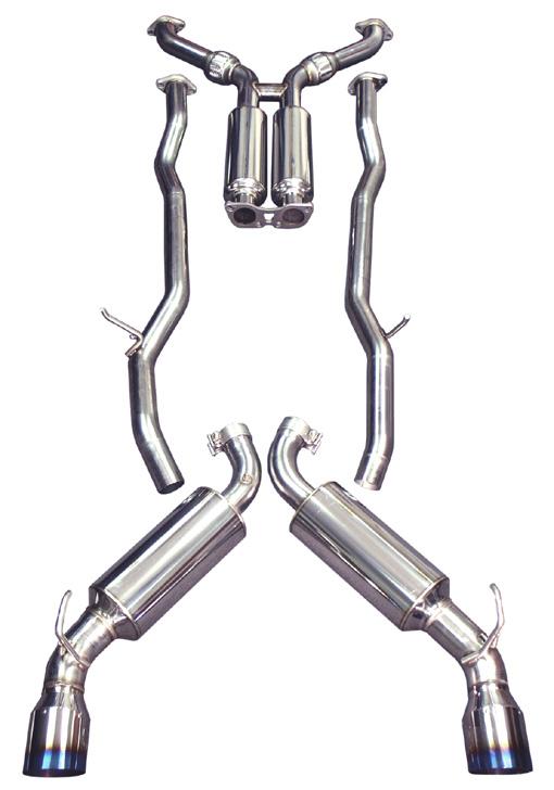 Injen 2008-2011 Lancer 4cyl 2.0L & 2.4L (All trim levels) 60mm Axle-Back Exhaust - photo 4
