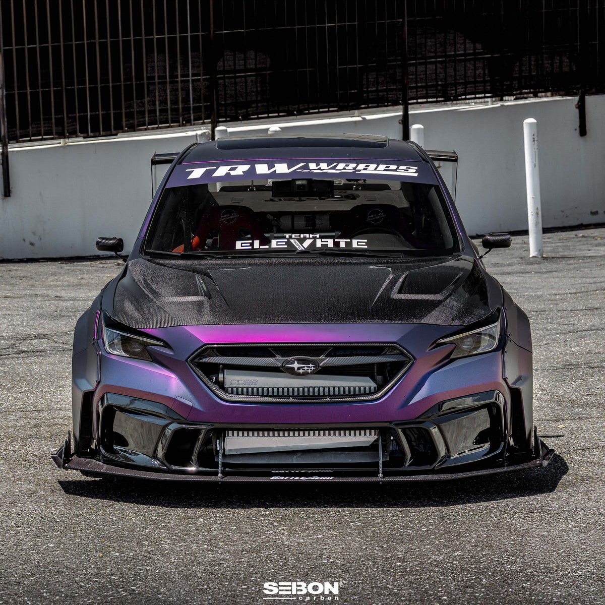 Seibon 2022-2024 Subaru WRX VSII-Style Carbon Fiber Hood - photo 10