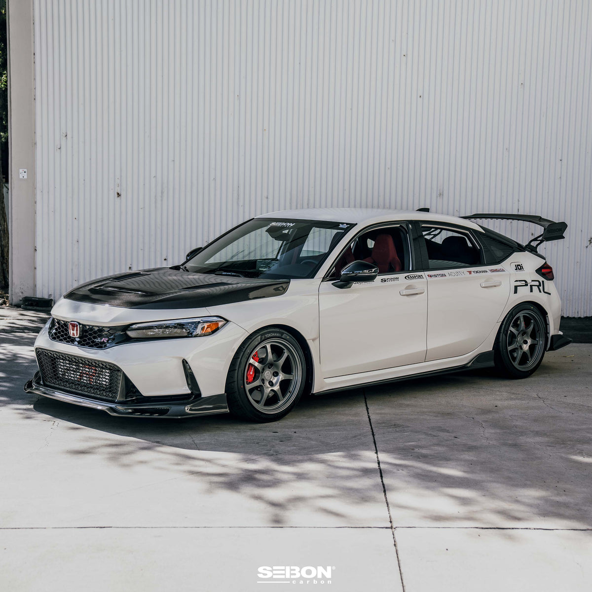 Seibon 2023-2024 Honda Civic Type R GT-Style Double Sided Carbon Fiber Hood - photo 7
