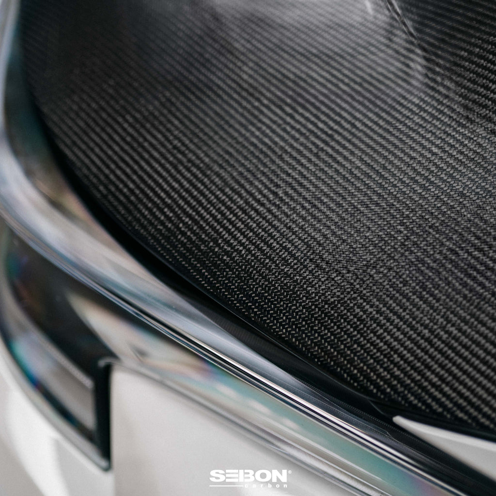 Seibon 2023-2024 Toyota GR Corolla OE-Style Double-Sided Carbon Fiber Hood - photo 8