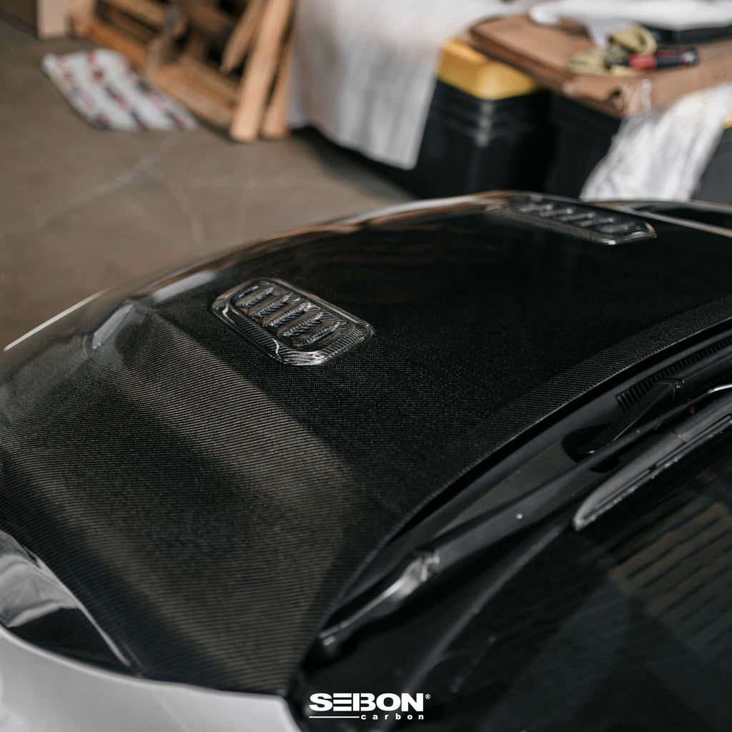 Seibon 2023-2024 Toyota GR Corolla OE-Style Double-Sided Carbon Fiber Hood - photo 10