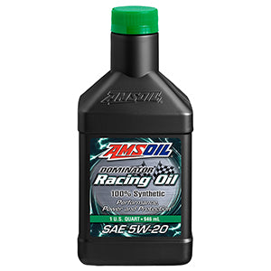 AMSOIL DOMINATOR 5W-20 100% Synthetic Racing Oil, 1 Quart