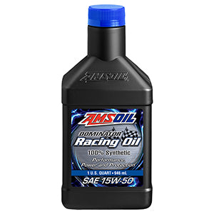 AMSOIL DOMINATOR 15W-50 100% Synthetic Racing Oil, 1 Quart